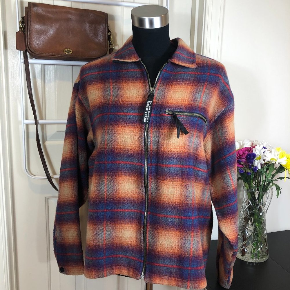Sierra Designs Vintage wool blend coat made in USA